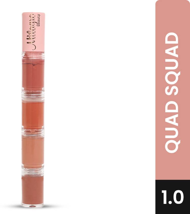 Milagro Beauty Quad Squad Liquid Matte Lipstick Hydrating Long Lasting Smudge-proof Lip Color Price in India