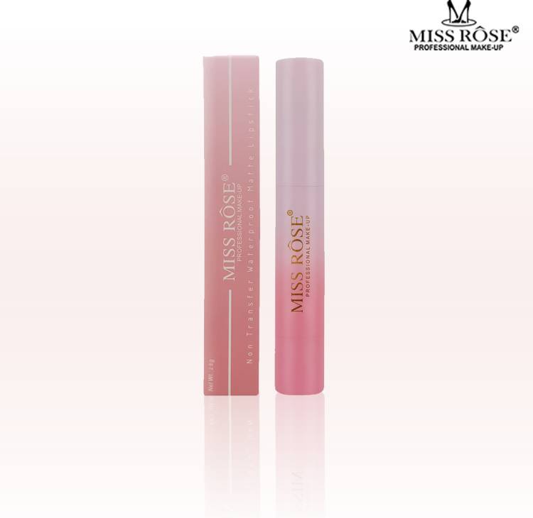 MISS ROSE Non Transfer Waterproof Matte Lipstick |Smudge Proof |Kiss-Proof Lipstick|Luscious Lips Price in India