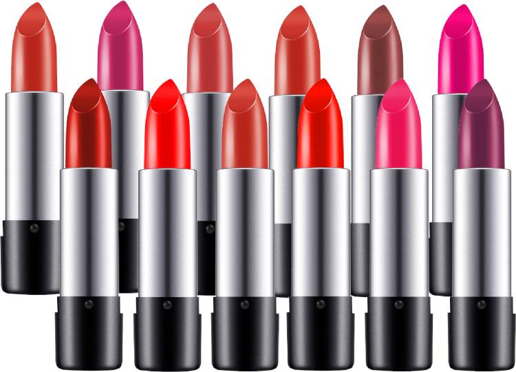 FIRSTZON Balm super matte lipstick combo pack of 3 lipsticks Price in India