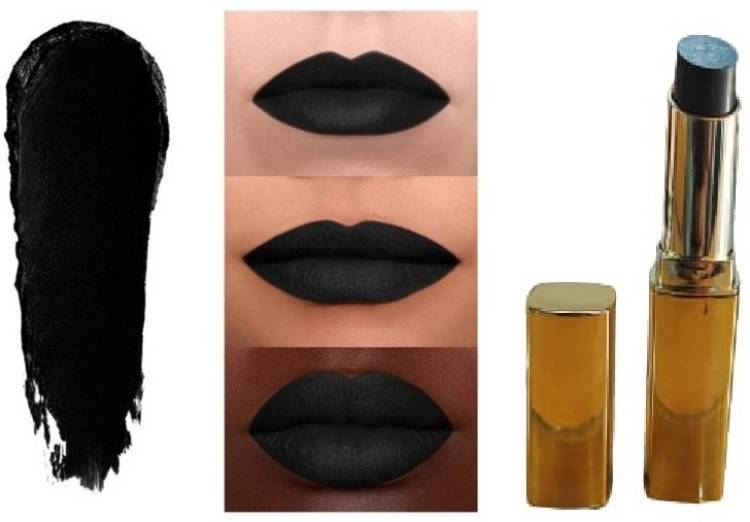 BLUEMERMAID NEW BLACK LIPSTICK FOR MOISTURIZE LIPS Price in India