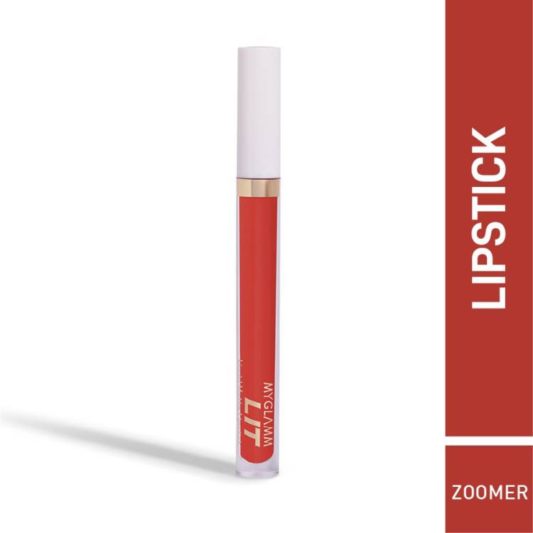 MyGlamm LIT Liquid Matte Lipstick-Zoomer-3ml Price in India