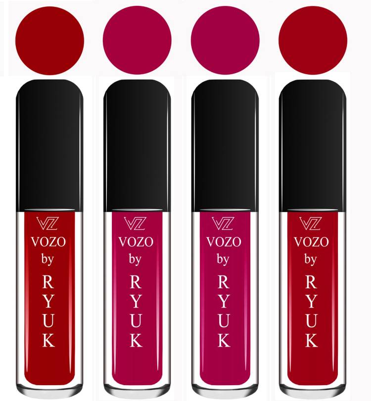 VOZO BY RYUK Liquid Matte Lipstick Soft Smooth Glide on Lips No Paraben VZ2102023020 Price in India