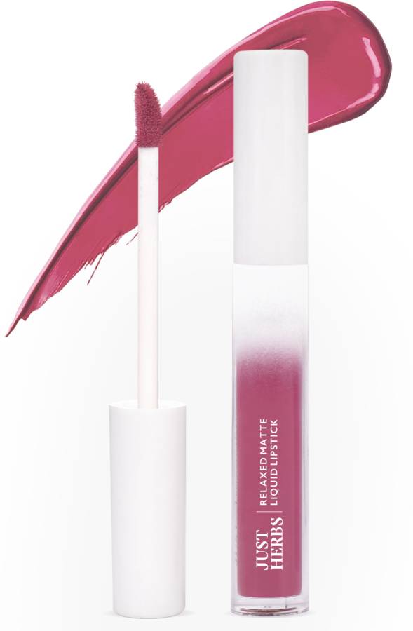 Just Herbs Relaxed Matte Liquid Lipstick 12 Rosy Mauve Price in India