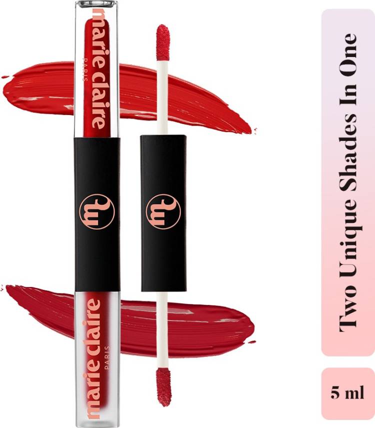 Marie Claire Paris Two Much Lip Tint and Lipstick 101 Price in India