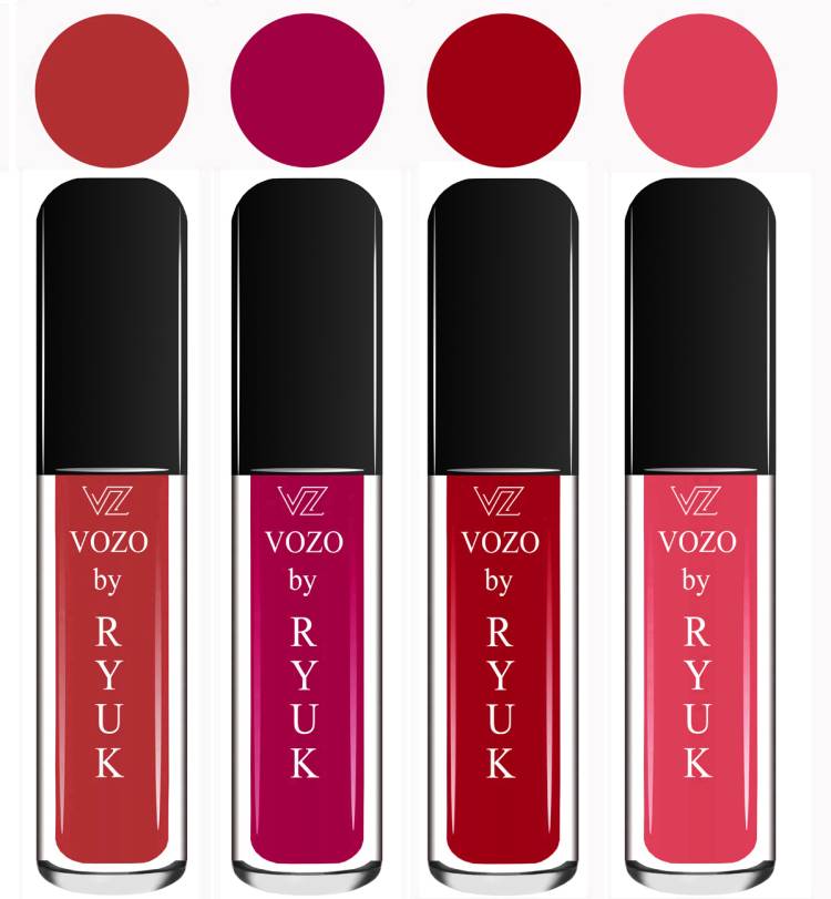 VOZO BY RYUK Liquid Matte Lipstick Soft Smooth Glide on Lips No Paraben VZ211202335 Price in India