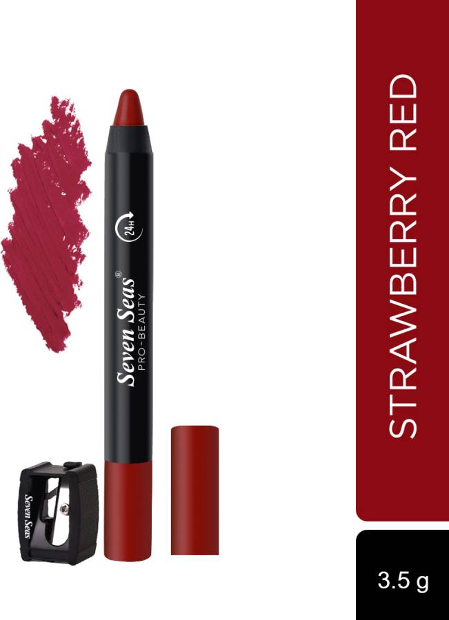 Seven Seas Matte Non Transfer Crayon Lipstick 24Hrs Stay Price in India