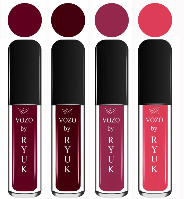 VOZO BY RYUK Liquid Matte Lipstick Soft Smooth Glide on Lips No Paraben VZ29202388 Price in India