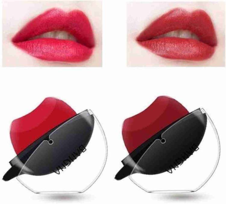 Macholic Apple Lipstick Red and Maroon Combo Price in India