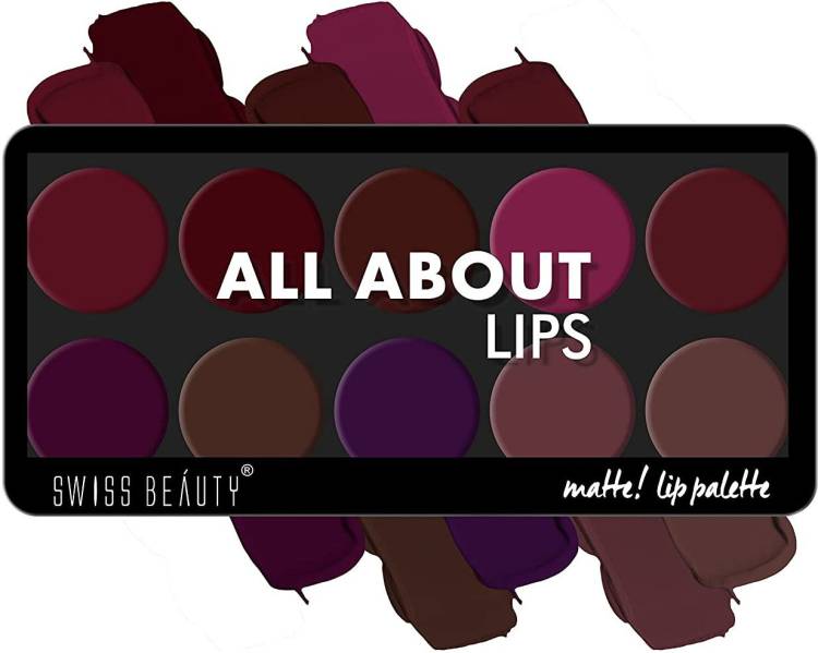 SWISS BEAUTY Matte Lip Palette Price in India