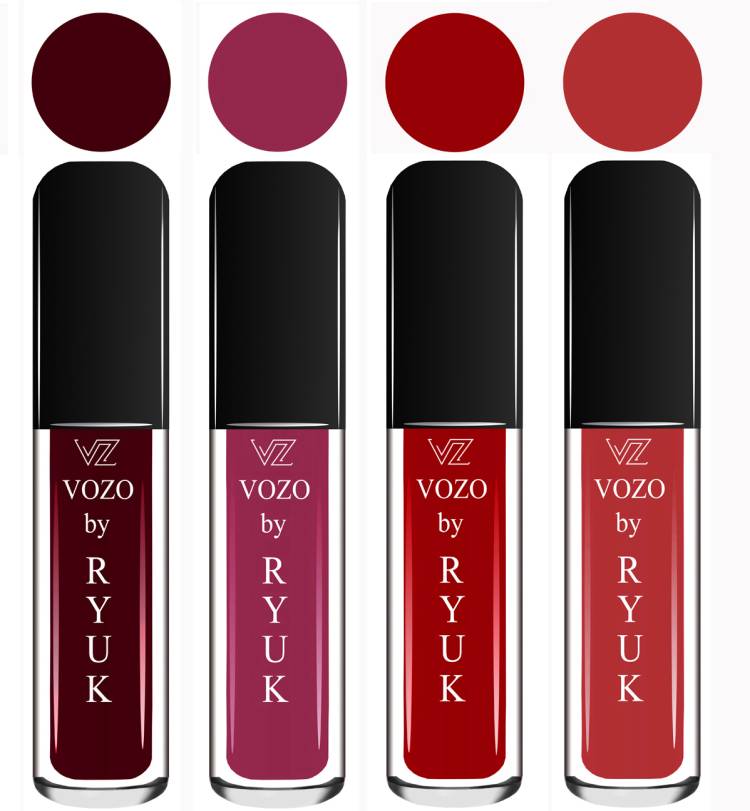 VOZO BY RYUK Liquid Matte Lipstick Soft Smooth Glide on Lips No Paraben VZ292023065 Price in India