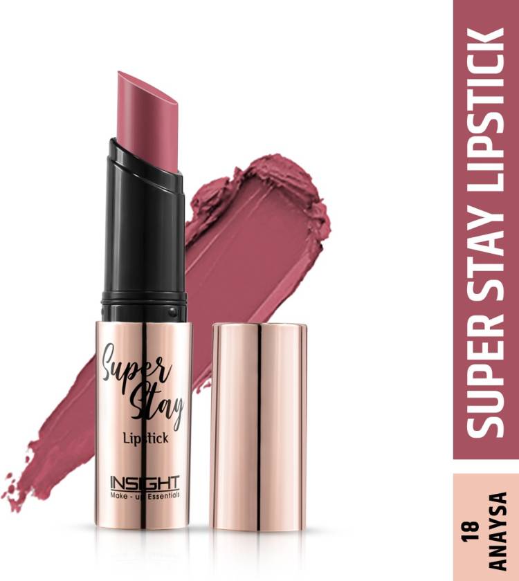 Insight Cosmetics Super Stay Non Transfer Smudgeproof Matte Lipstick (LL06-18) Price in India