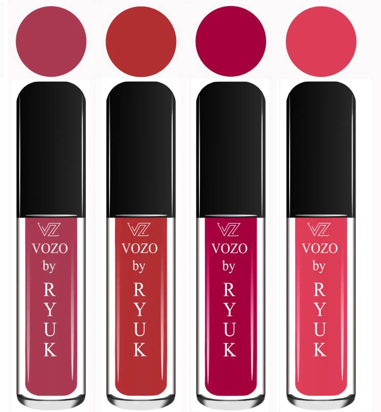 VOZO BY RYUK Liquid Matte Lipstick Soft Smooth Glide on Lips No Paraben VZ2102023053 Price in India