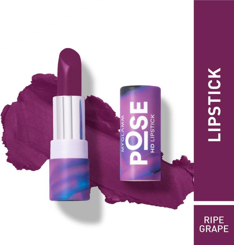 MyGlamm POSE HD LIPSTICK - RIPE GRAPE Price in India