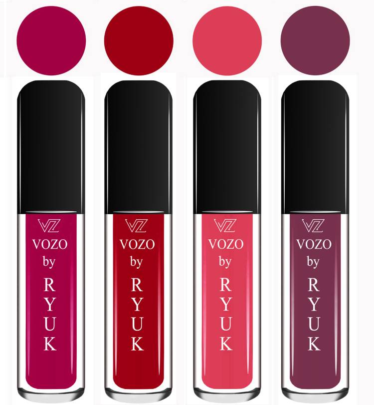 VOZO BY RYUK Liquid Matte Lipstick Soft Smooth Glide on Lips No Paraben VZ211202347 Price in India