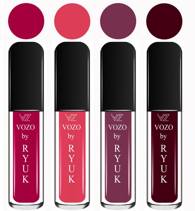 VOZO BY RYUK Liquid Matte Lipstick Soft Smooth Glide on Lips No Paraben VZ211202346 Price in India