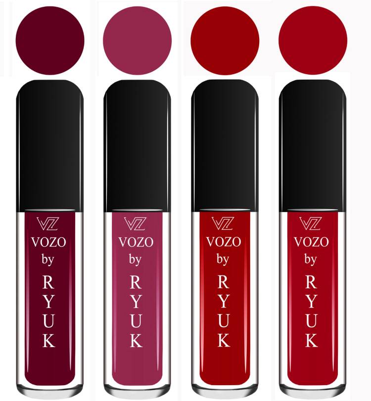 VOZO BY RYUK Liquid Matte Lipstick Soft Smooth Glide on Lips No Paraben VZ292023002 Price in India