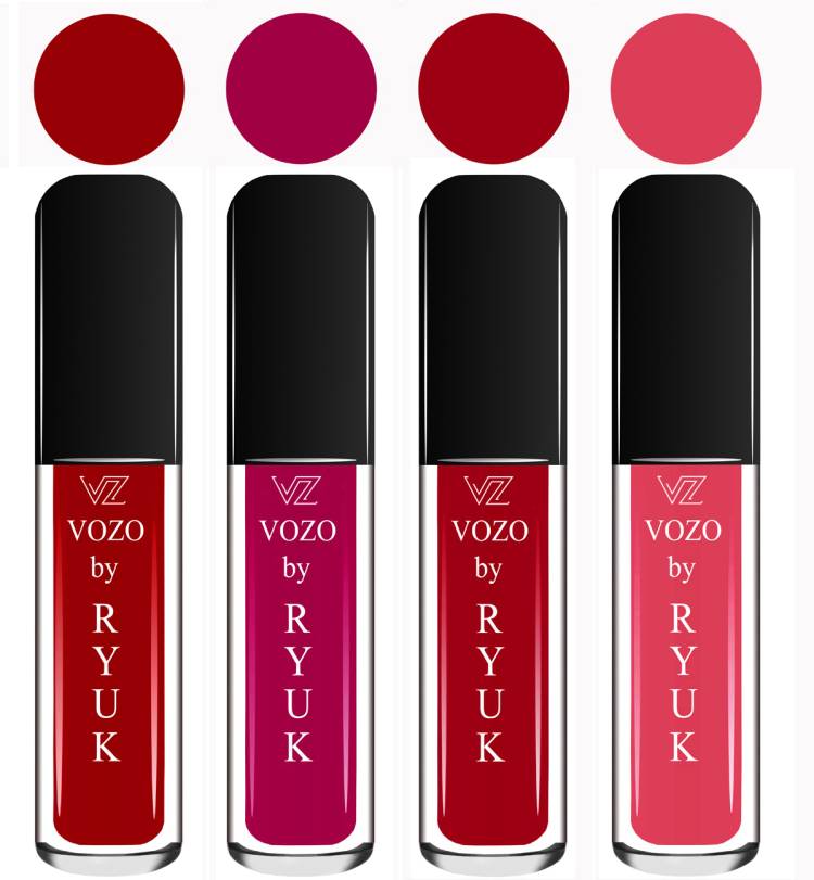 VOZO BY RYUK Liquid Matte Lipstick Soft Smooth Glide on Lips No Paraben VZ2102023024 Price in India