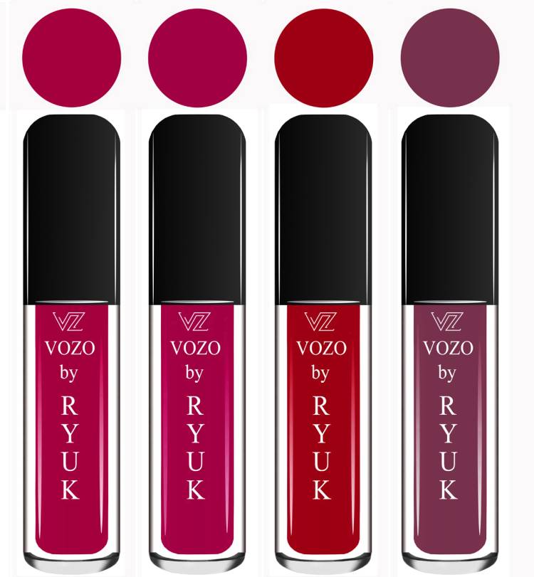 VOZO BY RYUK Liquid Matte Lipstick Soft Smooth Glide on Lips No Paraben VZ211202342 Price in India
