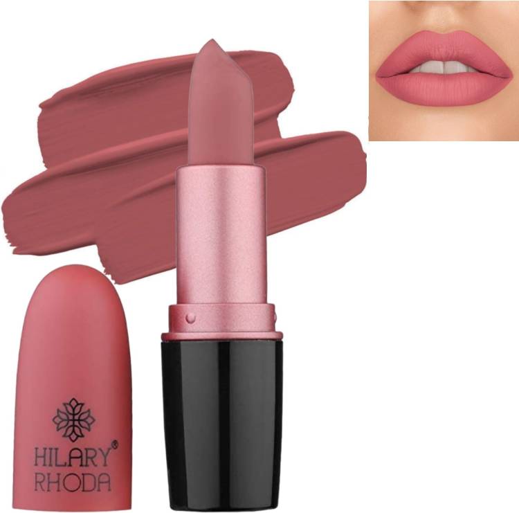 Hilary Rhoda Waterproof Crayon Matte Lipstick Peach Nude Lipstick Price in India
