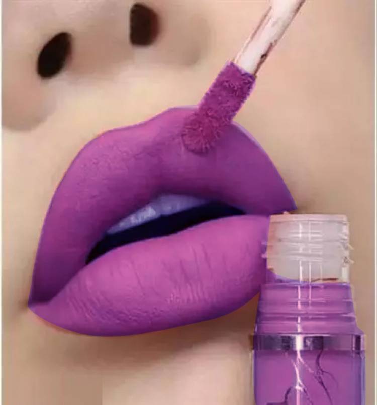 Beauty Women Non Transfer Waterproof Longlasting Liquid Lipstick Combo Set of 1 pc Price in India