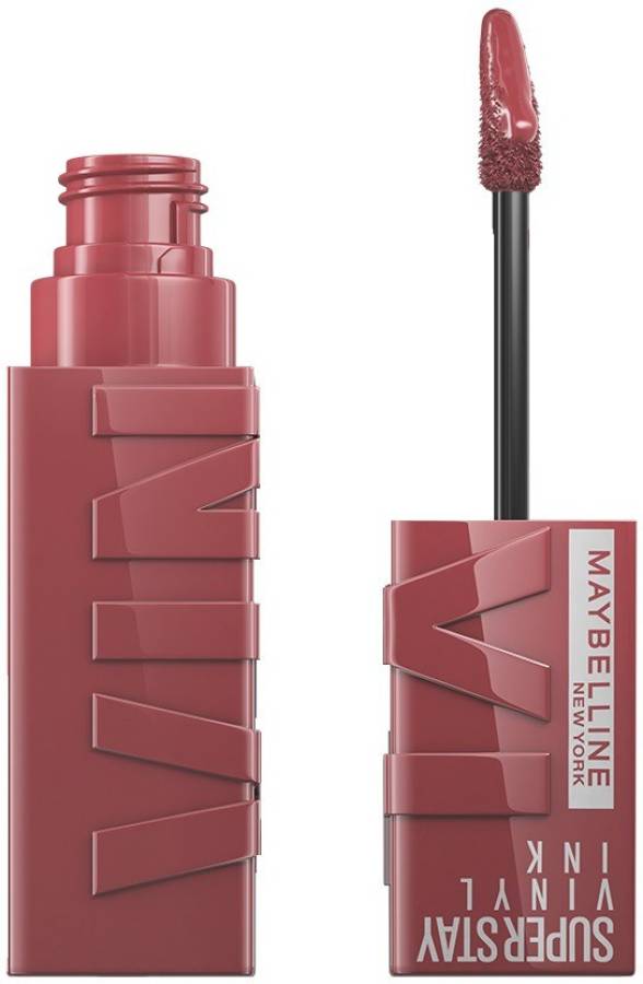 MAYBELLINE NEW YORK Superstay Vinyl Ink Liquid Lipstick, Witty I High Shine for up to 16hr, 4.2ml Price in India