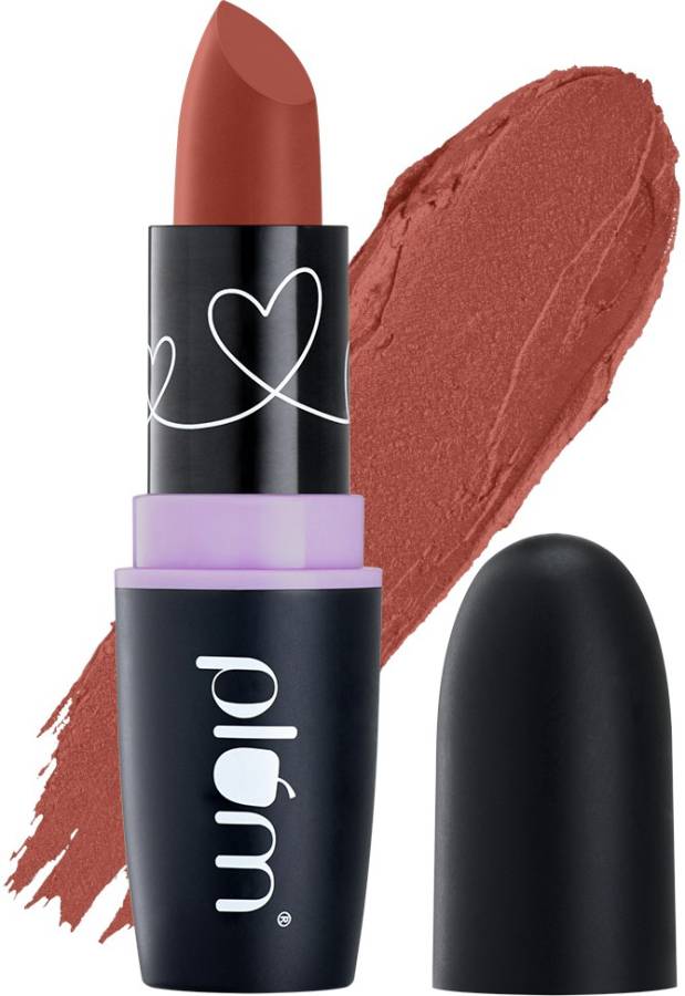Plum Matterrific Lipstick | Highly Pigmented | Nourishing & Non-Drying | Price in India
