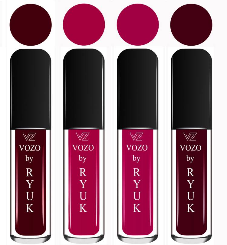 VOZO BY RYUK Liquid Matte Lipstick Soft Smooth Glide on Lips No Paraben VZ210202321 Price in India