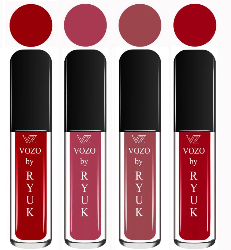 VOZO BY RYUK Liquid Matte Lipstick Soft Smooth Glide on Lips No Paraben VZ210202388 Price in India