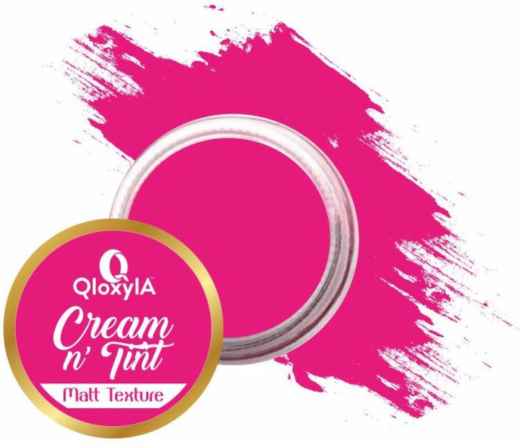 QloxylA Natural Baby pink Lip and cheek tint For Girls lip tint Lip Stain Price in India