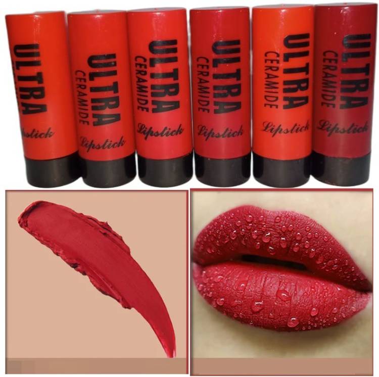 Facejewel Lipstick Matte Waterproof Combo Pack Of 6 Price in India