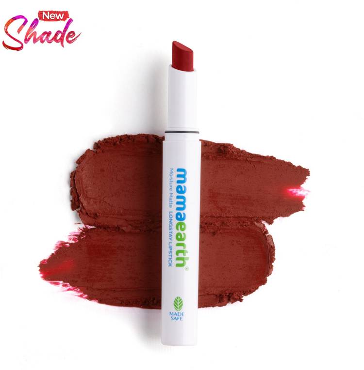 Mamaearth Moisture Matte Longstay Lipstick with Avocado Oil & Vitamin E -12 Hour Long Stay Price in India