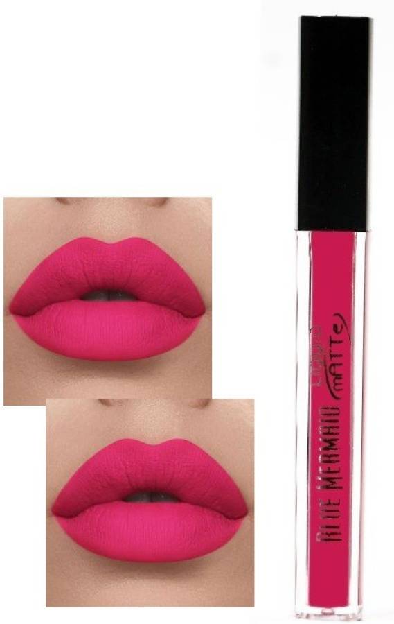 BLUEMERMAID BEAUTIFUL LOOK PINK COLOR LIQUID LIPSTICK FOR WOMEN LIPS Price in India