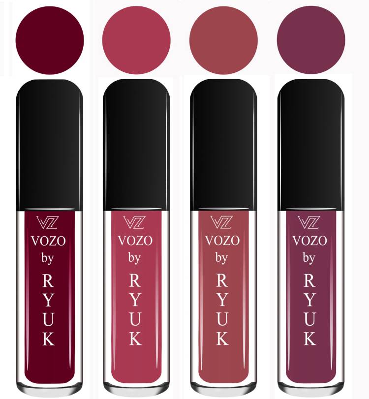 VOZO BY RYUK Liquid Matte Lipstick Soft Smooth Glide on Lips No Paraben VZ292023023 Price in India