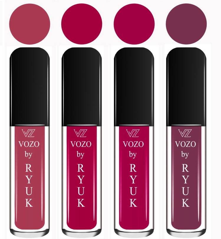 VOZO BY RYUK Liquid Matte Lipstick Soft Smooth Glide on Lips No Paraben VZ2102023058 Price in India