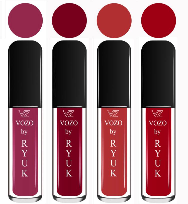 VOZO BY RYUK Liquid Matte Lipstick Soft Smooth Glide on Lips No Paraben VZ210202364 Price in India