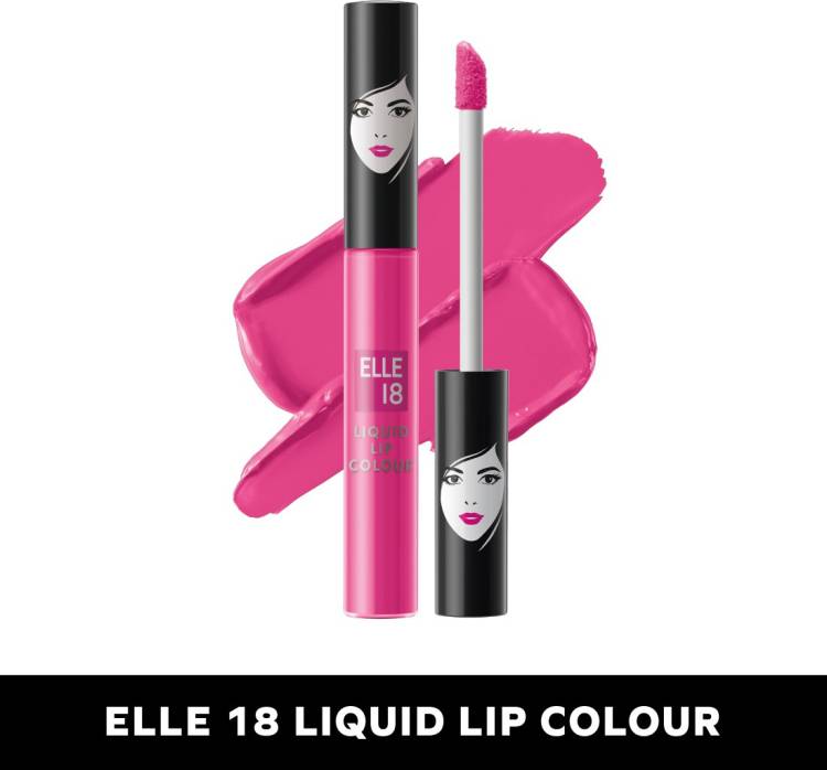 ELLE 18 Liquid Lip Color Flashing Pink Price in India