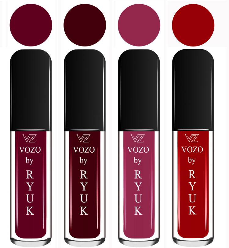 VOZO BY RYUK Liquid Matte Lipstick Soft Smooth Glide on Lips No Paraben VZ29202379 Price in India