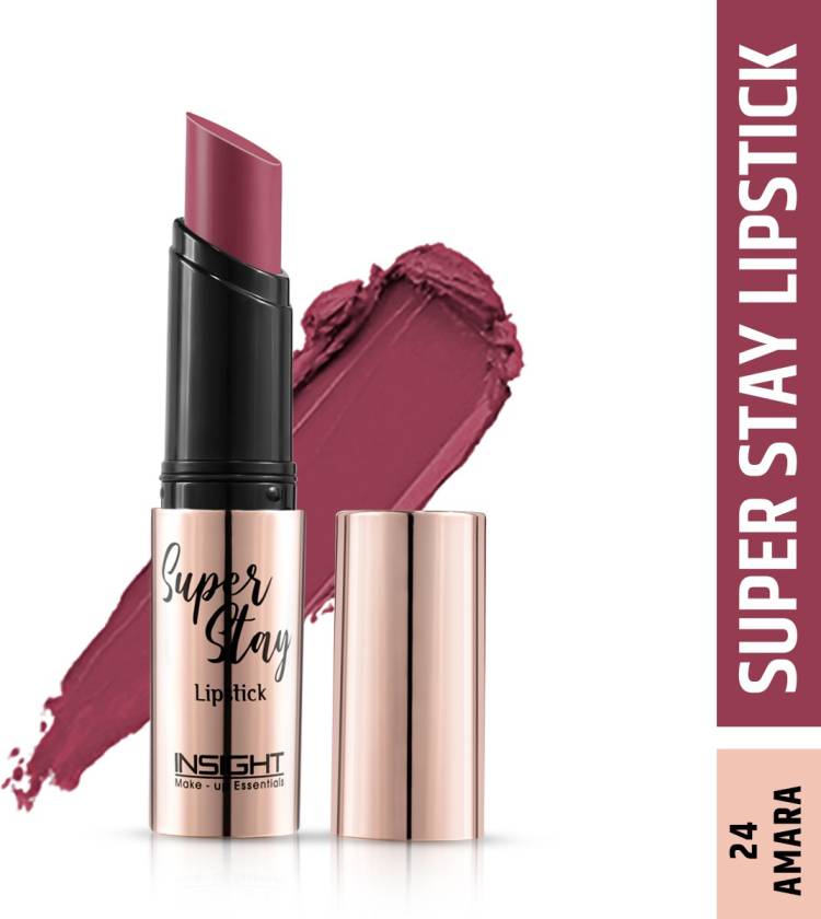 Insight Cosmetics Super Stay Non Transfer Smudgeproof Matte Lipstick (LL06-24) Price in India