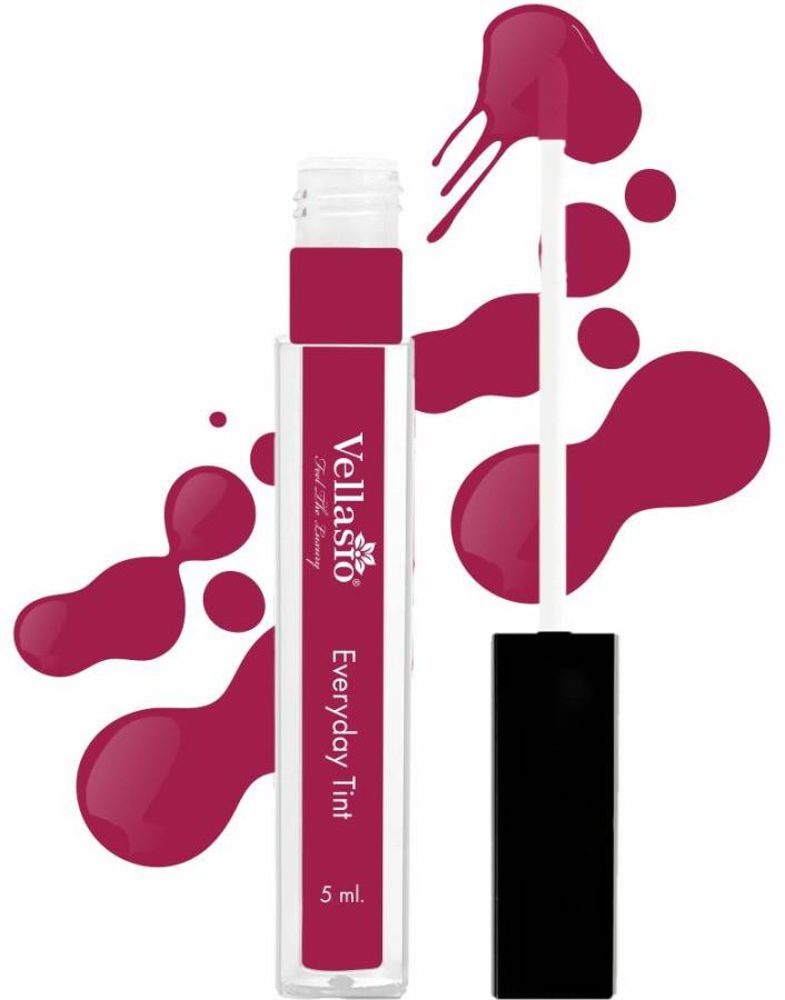 vellasio Organic Dark Red And Cheek Tint For Lip Cheek And Eye With SPF 30 lip balm Lip Stain Price in India