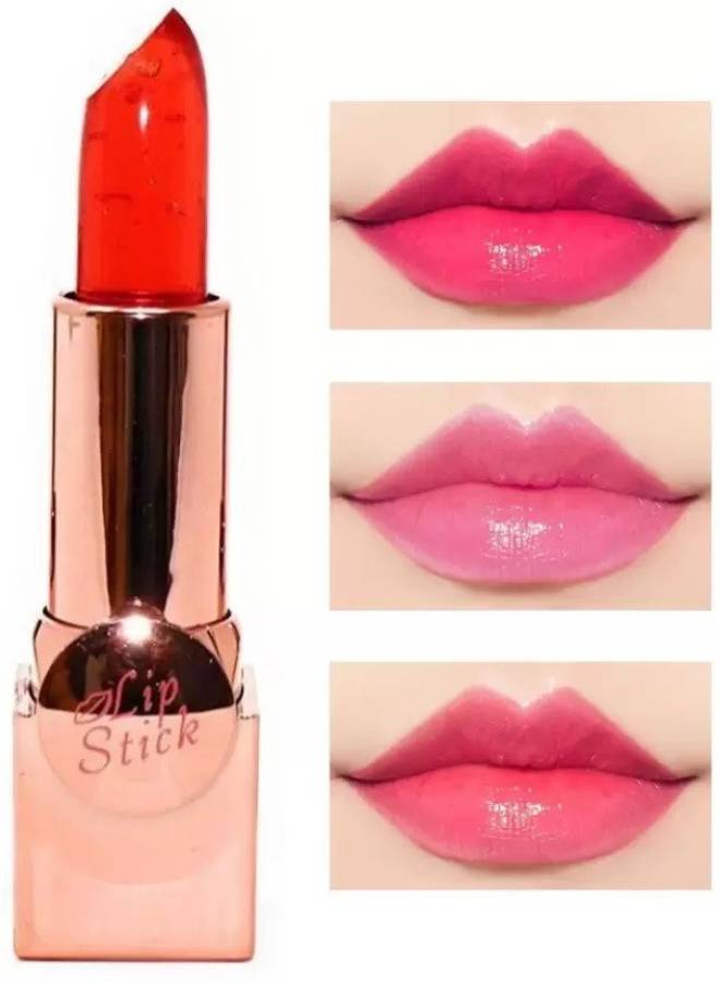 Yuency GEL color change lipstick waterproof non transfer 24 hrs Price in India