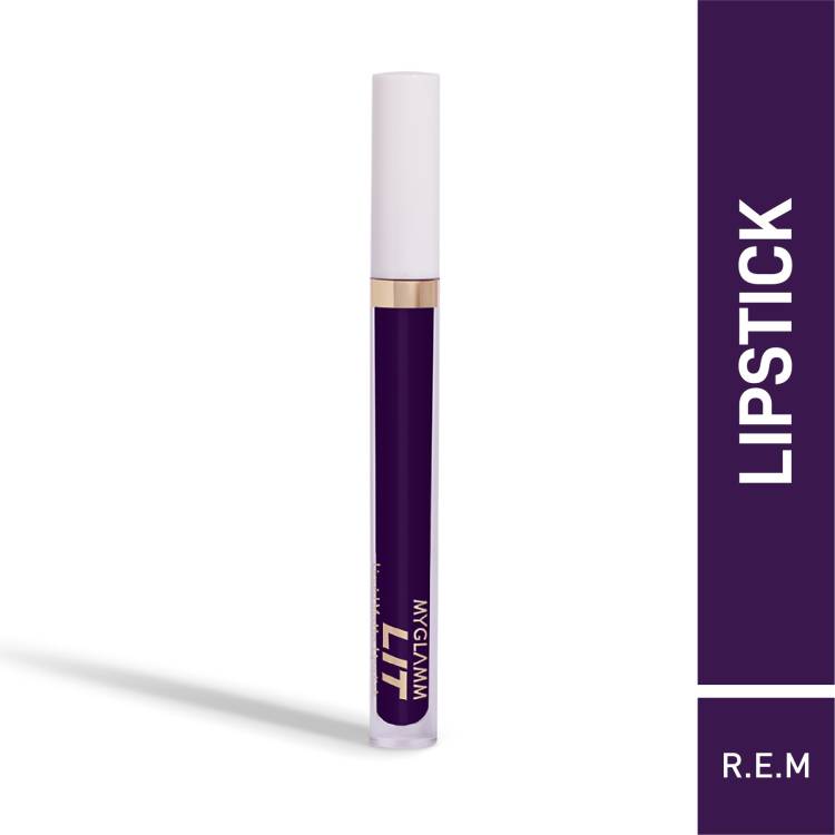 MyGlamm LIT Liquid Matte Lipstick-R.E.M-3ml Price in India