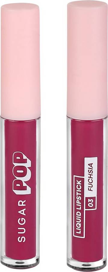 SUGAR POP Liquid Lipstick - 03 Fuchsia Price in India