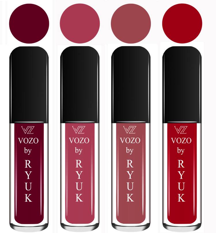 VOZO BY RYUK Liquid Matte Lipstick Soft Smooth Glide on Lips No Paraben VZ292023021 Price in India