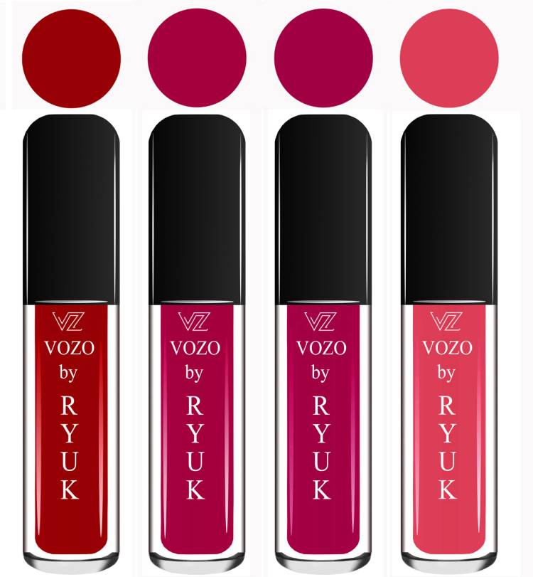 VOZO BY RYUK Liquid Matte Lipstick Soft Smooth Glide on Lips No Paraben VZ2102023021 Price in India