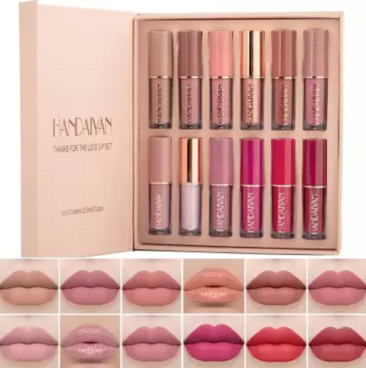 feelhigh Amezing handaiyan lipsticks set - 12 pis Price in India