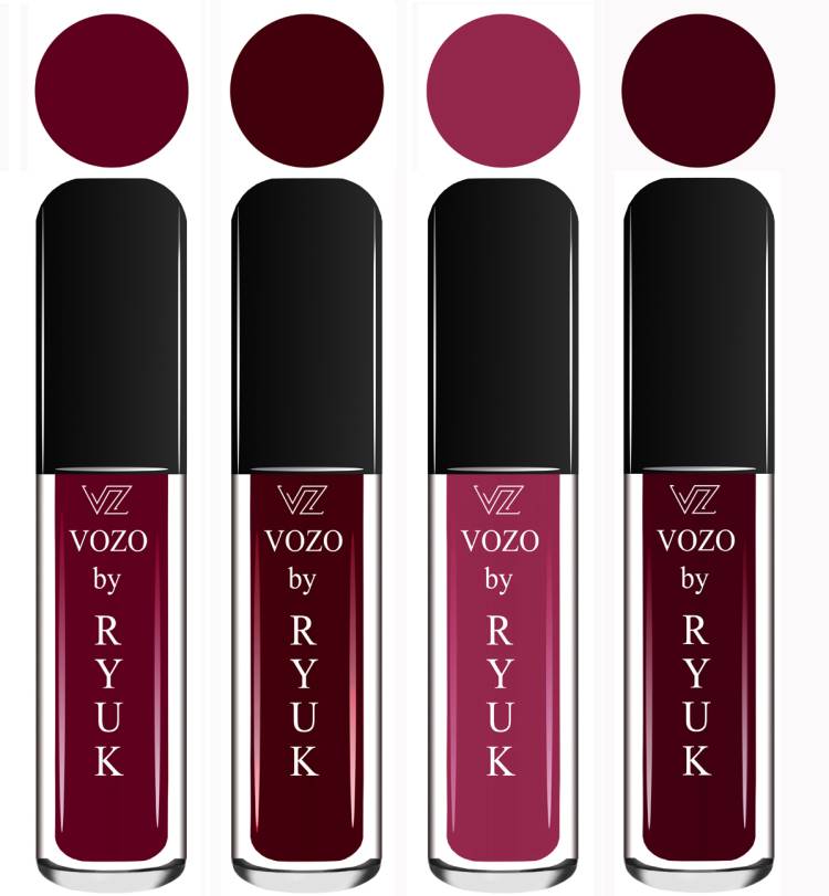 VOZO BY RYUK Liquid Matte Lipstick Soft Smooth Glide on Lips No Paraben VZ29202390 Price in India