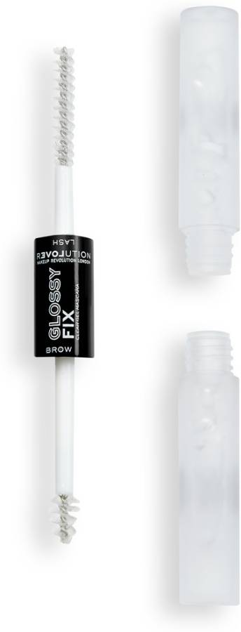 Makeup Revolution Glossy Fix Clear Brow Gel & Mascara 2 ml Price in India