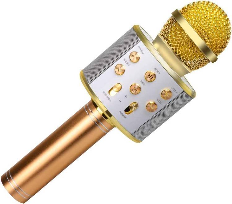 MINDKING Microphone for Kids Singing, 5 in 1 Wireless Mic And In Build Speaker Recorder