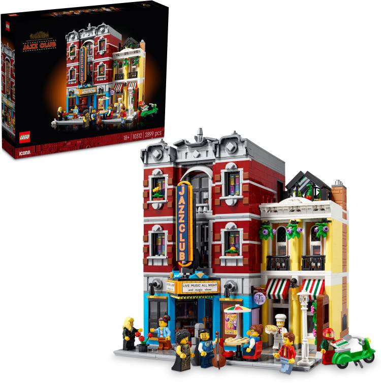 LEGO Icons Jazz Club (2899 Blocks) Model Building Kit