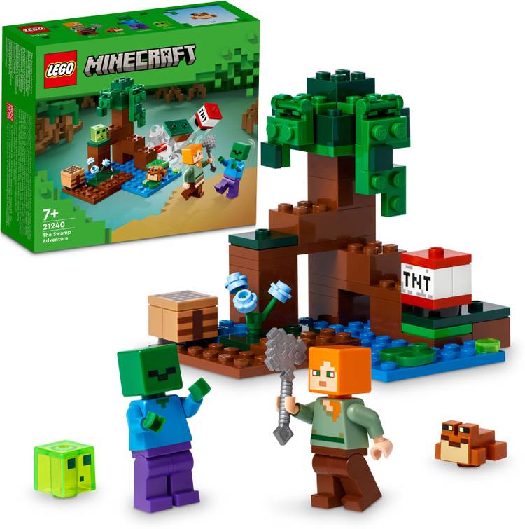 LEGO Minecraft : The Swamp Adventure (65 Blocks) Model Building Kit